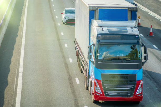 istock heavy traffic in blurry motion on UK motorway in England 1433398143
