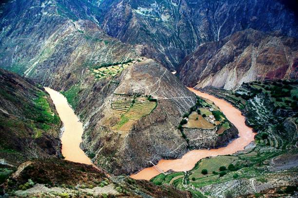 istock Lancang River Grand Canyon in June 1433403226
