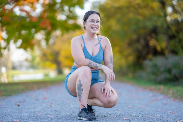 istock Portrait of a Female Runner 1433429157