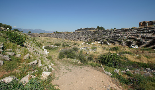 Panoramic Amphitheater in Ephesus