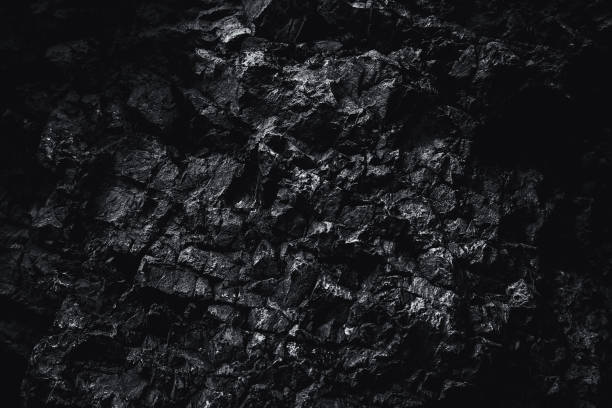 istock Black texture. Stone background. Dark marble. Rock texture. Rock surface with cracks. Rock pile. Paint spots wall. Grunge Rough structure. Abstract texture. 1433456049