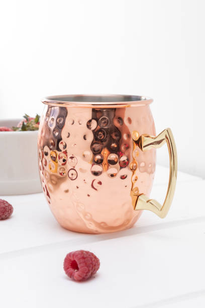 istock metal glass with a blackberry as decoration, drink, object 1433464888