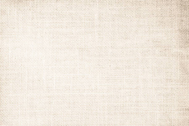 istock Jute hessian sackcloth burlap woven, linen texture pattern background in light beige cream brown color blank. Natural weaving canvas fiber line cotton cloth textured as clean organic for decoration. 1433471789
