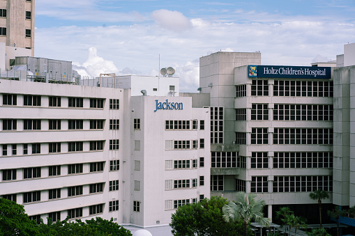 Aerial View of Medical Building in South Florida