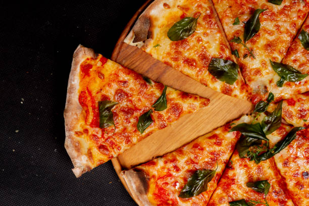 istock Slice of Italian Supreme Pizza 1433485551