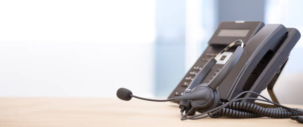 istock Communication support, call center and customer service help desk.for (call center) concept 1433489784