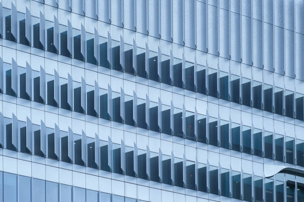 istock Futuristic Urban Modern Building Details 1433494426