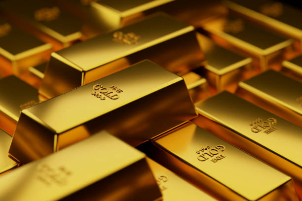 istock Gold bars, wealth and investment, 3d rendering 1433495583