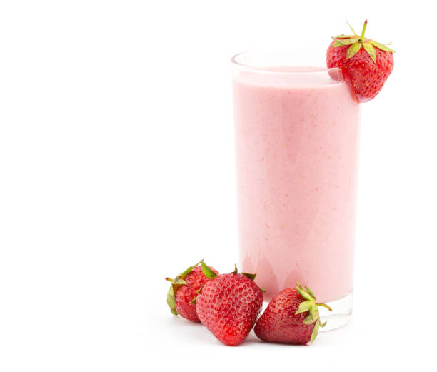 istock Strawberry smoothie with fresh strawberry 1433510344