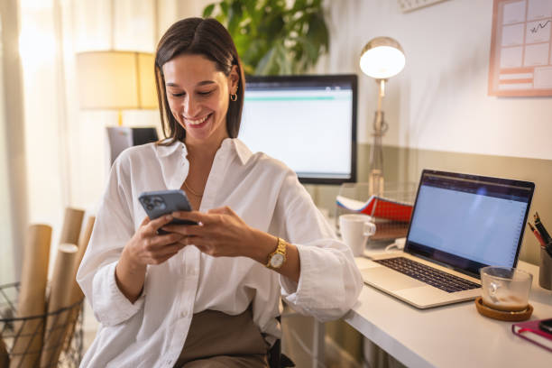 istock Checking the social media pages 1433515695