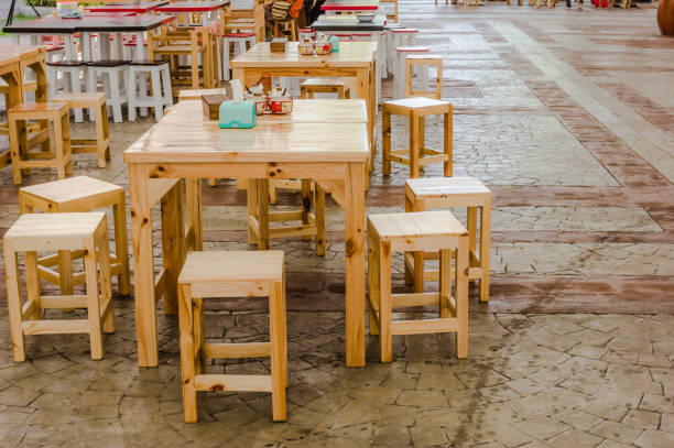 istock outdoor restaurant at thai 1433516555