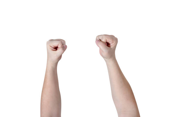 istock fists handful strong  isolated on white background,clipping path 1433517695