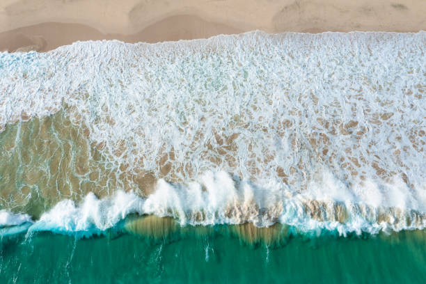 istock High angle view on wave of atlantic ocean 1433527415