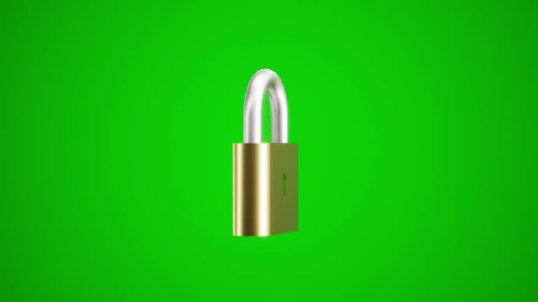 lock green screen