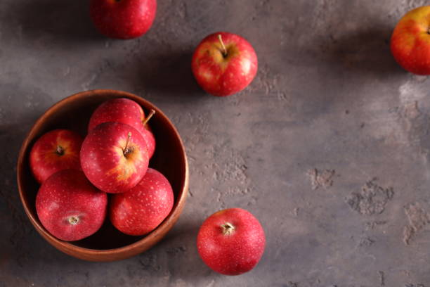 istock ripe red apples healthy food on the table 1433537389