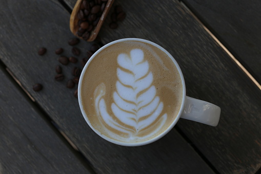 coffee mug latte art barista