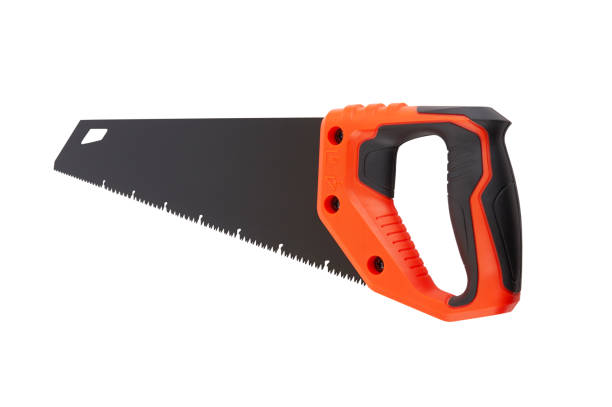 istock Hacksaw hand saw for sawing wood 1433541097