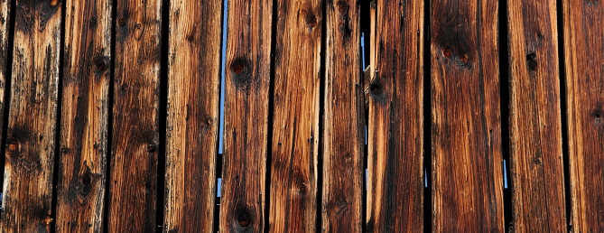 Brown smooth wood surface stock photo