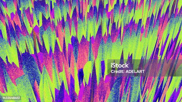 Very Sharp Background Color Retro Abstract Background Colorful Noise Trendy Wallpaper Multicolor ...
