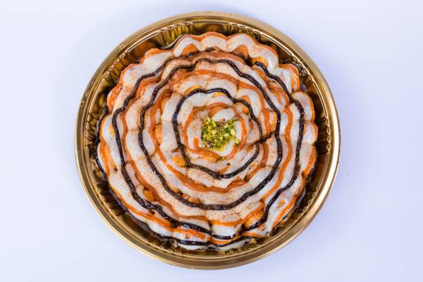 istock Tasty round tart pie isolated on a white background 1433557715