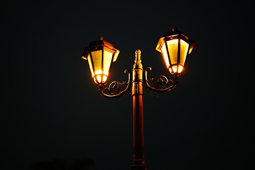 Street lamp in Newcastle-upon-Tyne