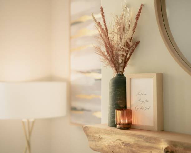 istock Beautiful cozy decorations in the bedroom 1433567535