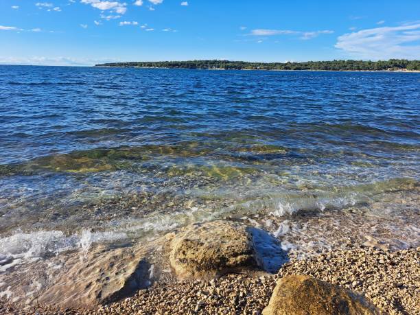 istock Stony beach on a sunny day 1433576219