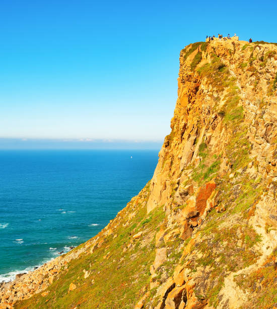 istock Cabo Roca seascape cliff Portugal 1433585883
