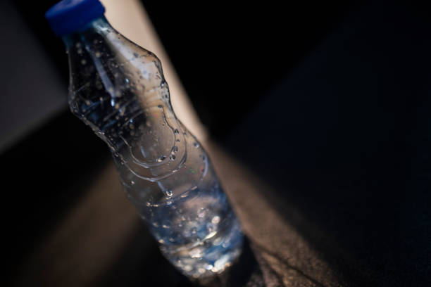 istock Close-up of a plastic water bottle 1433586204