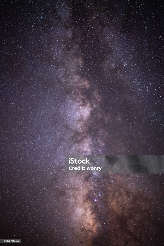 Starry sky Space and Astronomy Stock Photo