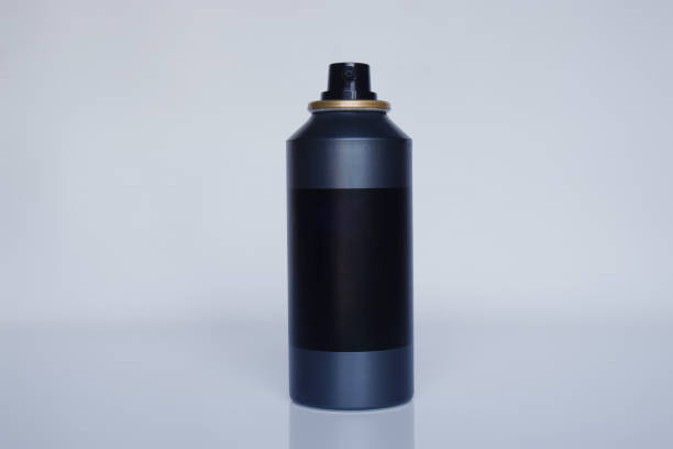 istock black cosmetic container or bottle isolated on white. With clipping path 1433608129