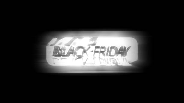 istock Restrained elegance banner for sales on Black Friday. Rectangular banner. Sale poster of black friday. Design home page sliders for black friday sales on red background. 3d illustration 1433614664
