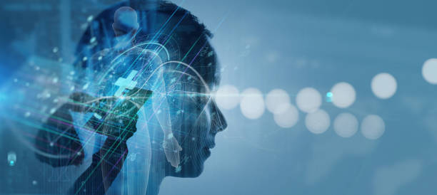 istock Double exposure of Medical technology concept working for Remote medicine and Electronic medical record with female doctor. 1433631021