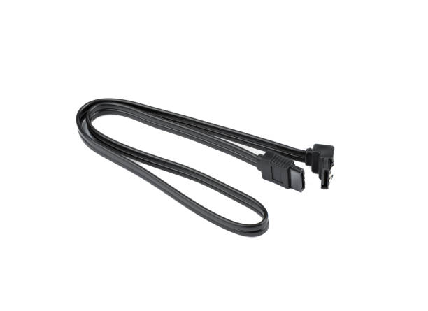 istock SATA cable for connecting hard drives to the motherboard in a computer or server. 1433633733
