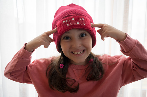 Cute little girl portrait