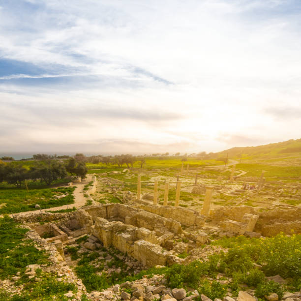 istock old ancient town ruin at tne sunset 1433638772