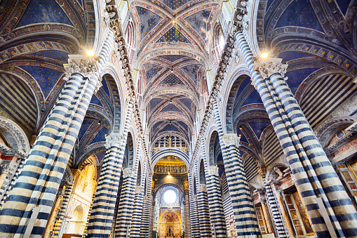 Siena Cathedral (Duomo di Siena) is a medieval church in Siena, Italy