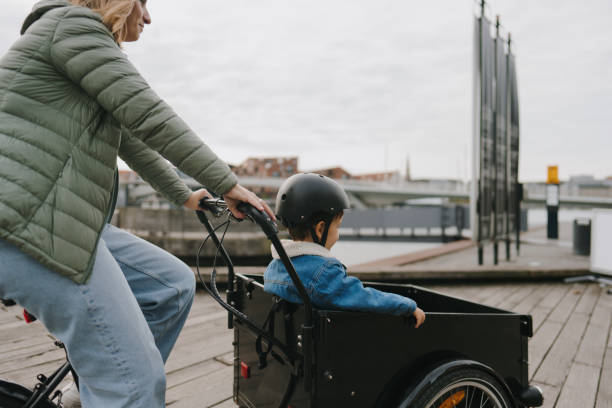 istock Cargo bike ride with my mom 1433641271