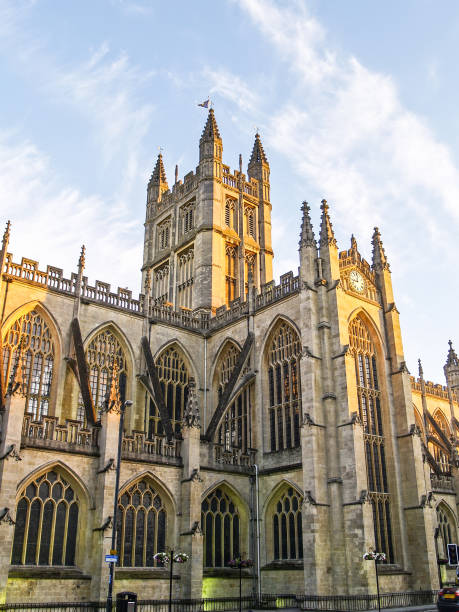 istock Bath Abbey example of ornate Gothic architecture 1433643216