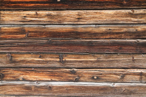 an old weathered wooden wall as an advertising background