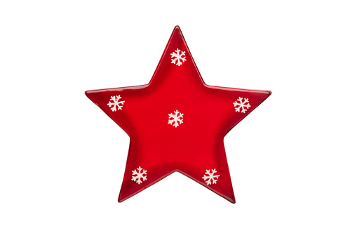 Christmas png tree stars decorations isolated on white background.