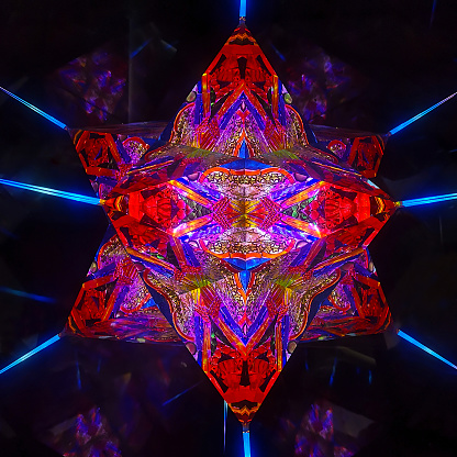 kaleidoskope abstract starshape