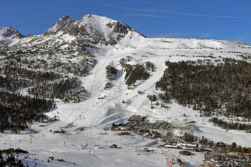 Perfect ski slopes in Alta Badia - Dolomites - Italy