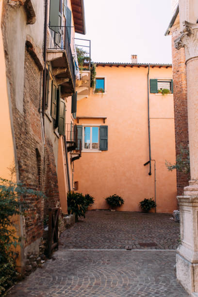 istock An empty street view in verona 1433671688