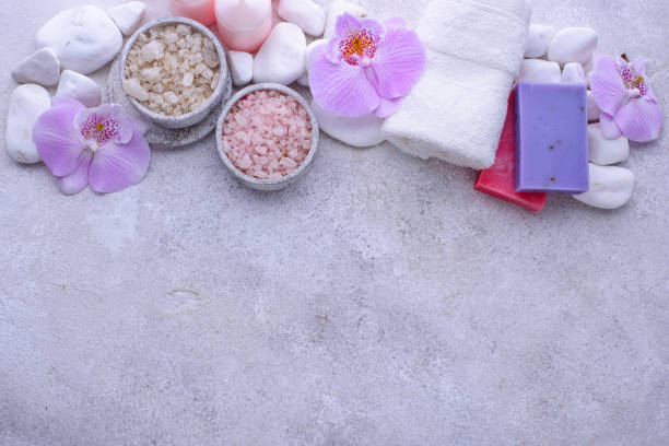 istock Spa concept. Natural beauty cosmetics 1433672406