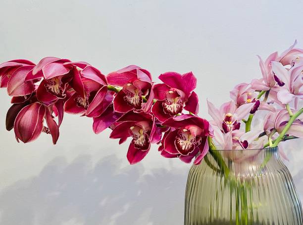 Spring Orchards in Glass Vase
