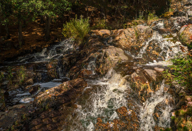 Duchesnay Falls Trails in Autumn by North Bay, Ontario