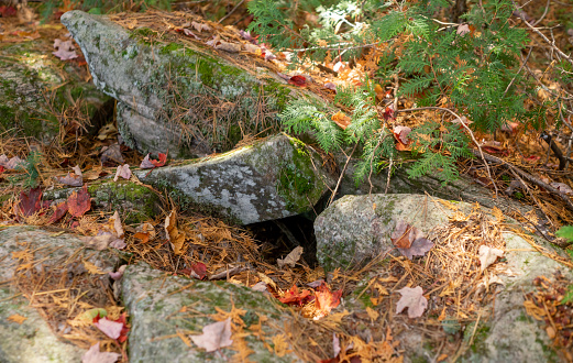 Duchesnay Falls Trails in Autumn by North Bay, Ontario