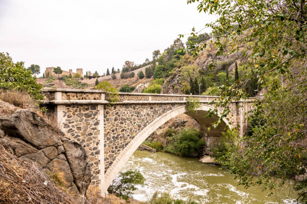 istock Bridge, Puenta de Alcantara, in Toledo, Spain. 1433721345