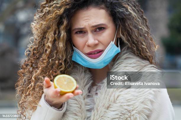Taste And Smell Loss Covid19 Symptom Stock Photo - Download Image Now - 20-29 Years, Adult, Adults Only